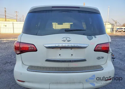 2012 Infiniti Qx56 z USA, uszkodzony, nr VIN JN8AZ2NE5C9023028